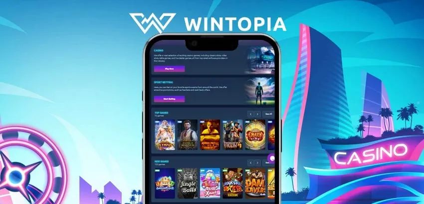 Στιγμιότυπο εφαρμογής Wintopia Casino